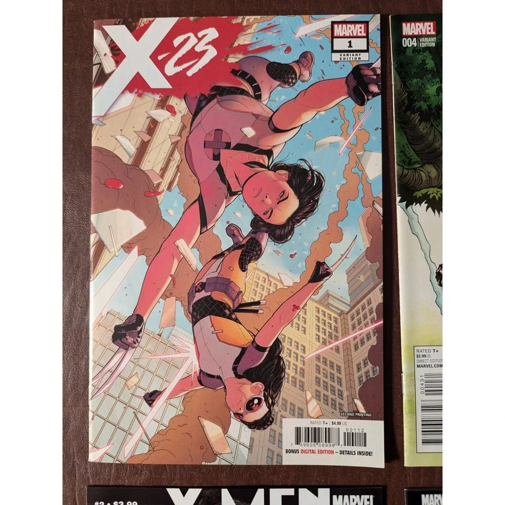 X-Men Variant Comic Lot of‎ 4 (2007–18) Brigman Noir X-23 Gambit VF to NM